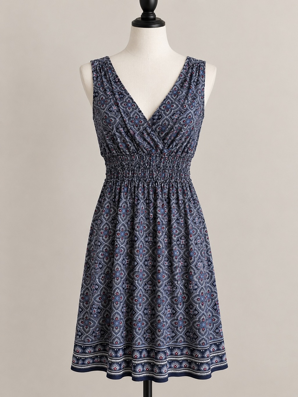 Max Edition sleeveless bohemian dress-Sz XLP